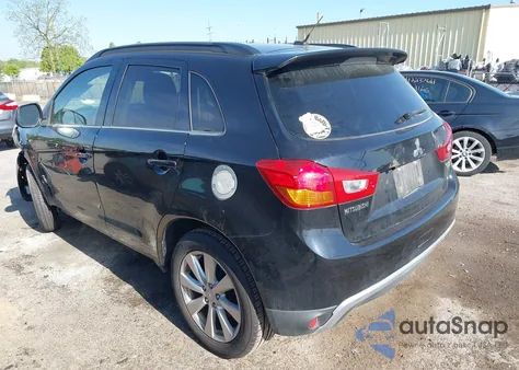 2013 Mitsubishi Outlander Sport Se из США, поврежденный, VIN 4A4AP4AU4DE020620